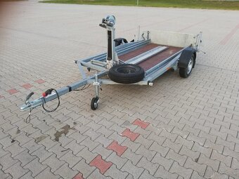 Prívesný vozík na prevoz motorky - 5
