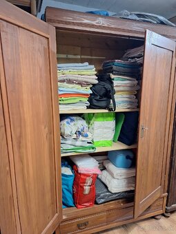 Starožitna skriňa - profesiálne zrepasovaná - 5