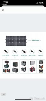 Predam Skladací solárny panel SWAREY 100W - 5