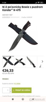 Poľovnícky nôž Kandar - 5