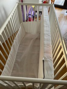 Detska postielka IKEA Gulliver + matrac IKEA Skonast - 5