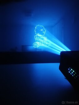 Laser animačný na diaľkové ovládanie, RGB plnofarebný - 5