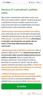 Detský nosič Manduca - 5