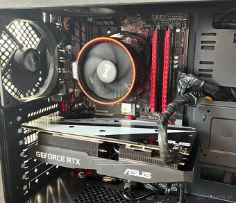 HERNÝ PC- RTX 2060/ Ryzen 5 4500/ 16gb ram/ 750gb Ssd - 5
