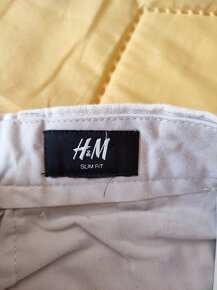Ľanové nohavice H&M v. 36 - 5