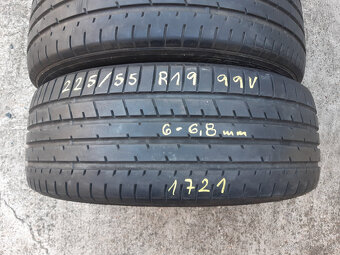 225/55 R19 -letné - 5