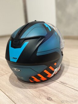 Prilba HJC special Edition velkosť M + SENA headset - 5