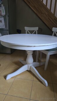 IKEA INGATORP rozkladaci stol + stolicky - 5