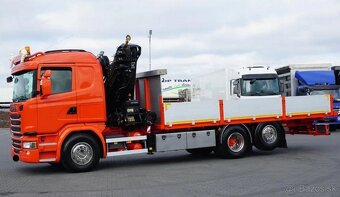 9240 - Scania G 410 - 6x2 - Valník + HR-HIAB 244 EP-5 – EURO - 5