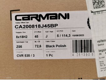 Kia Sportage, Ceed alu disky 5x114,3 R18 ET45 8J 1249 - 5