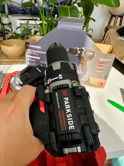 Parkside perfromance nová vrtacka 20v set nove - 5