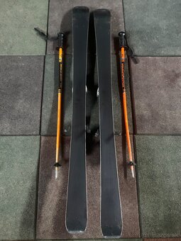 Predám lyže Salomon 130 cm + lyziarky Salomon T3 - 5