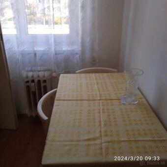 Predám prípadne prenájmem zariadený 3 izbový byt s balkónom - 5
