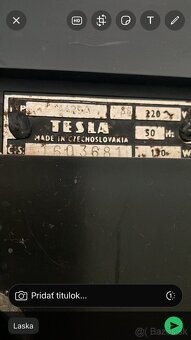 Retro televízor Tesla color 429 - 5