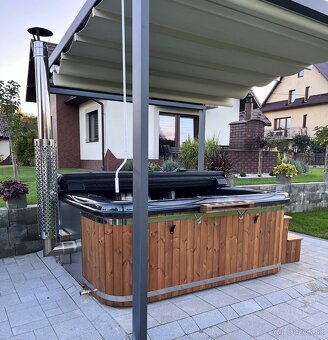 Kúpacia kaďa, jacuzzi, vírivka, celoročná kaďa - 5