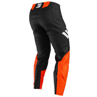 dres nohavice komplet set, oranžový čierny shot race - 5
