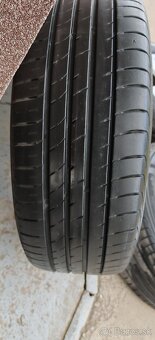 ALU Audi 5x112 a letné Kumho 235/55 R18 - 5