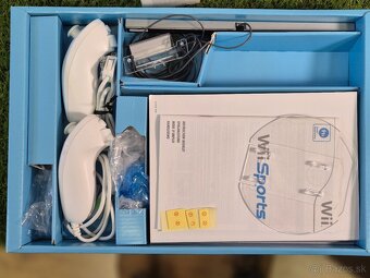 Nintendo Wii, 2 ovládače, balančná podložka, 4 hry + krabica - 5