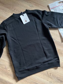 Čierna mikina Moncler L - 5