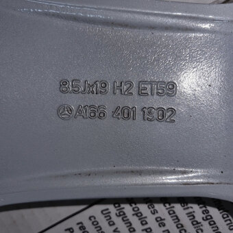 Hliníkové Mercedes disky 5x112 R19 8,5J ET59 - 5
