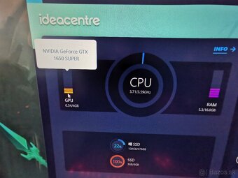 Pc Lenovo IdeaCentre G5 GT INvidia GTX 1650 Super - 5