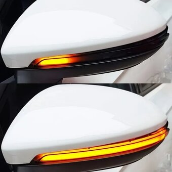 Predám dynamické LED smerovky spätných zrkadiel VW Golf 7 - 5