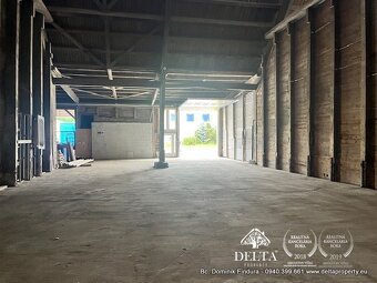 DELTA - Prenájom skladovej haly v Poprade – 250 m², parkovan - 5