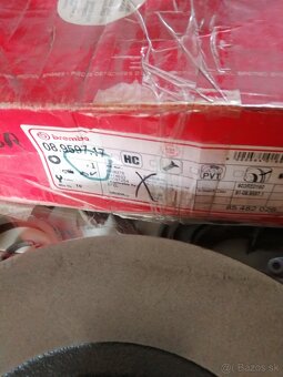 Brembo přední brzdové kotouče 0pel Vivaro, Renault Trafic - 5
