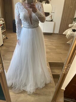 Predám Svadobné šaty - 5