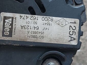 alternátor, štartér Laguna II, Megane2, Scenic2 - 5