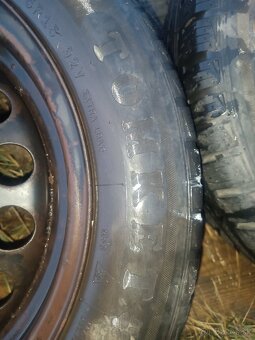 Predám celoročné pneu Tomket Allyear 3 na plecháčoch - 5