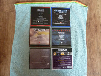 Predám CD-čka Testament Box originál 5CD Album Series nové - 5