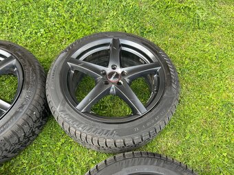 Alu disky 5x108 R18, zimné pneumatiky 235/45 R18, Peugeot - 5