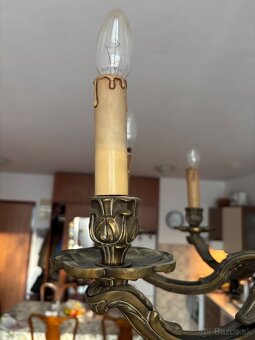 Mosadzný luster - 5