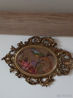 Vintage gobelin v starozitnom rame - 5