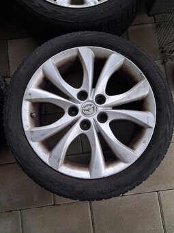Predam hliníkové kolesá R17 original mazda - 5