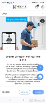 Ezviz CP4 smart kukatko v zaruke nove PC 189 EUR Hikvision - 5