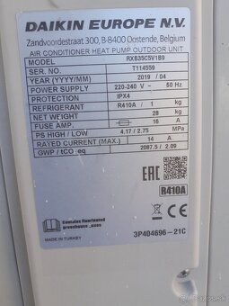 Predám klimatizácie-Daikin a Toshiba - 5