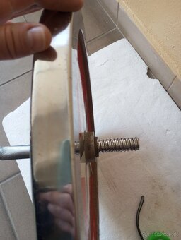 Železný/liatinový pochromovaný kotúč 20 kg/25 mm - NOVÝ - 5