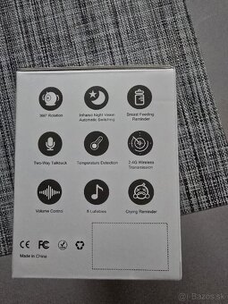 Detská pestúnka - Baby monitor s kamerou 720P - 5