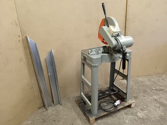 Pila na HLINÍK DREVO PVC, kotoučová pokosová pila - 5