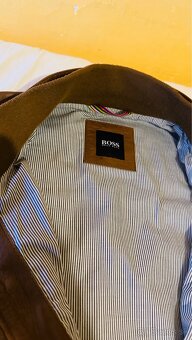 Pánska kožená bunda Boss Hugo Boss 58 Originál - 5