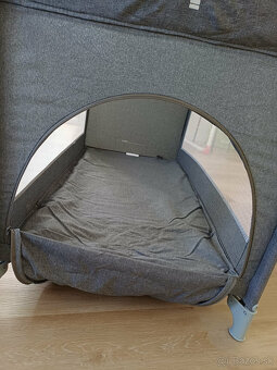 CESTOVNÁ POSTIEĽKA: CARETERO BASIC PLUS GREY + závesné lôžko - 5