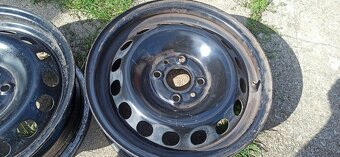 Predám plechové disky 4x98 R14 - 5