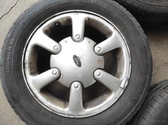 Alu disky 15" 4x108 Ford 195/60 R15 - 5