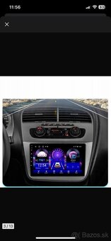 RÁDIO ANDROID 13 NAVIGÁCIA SEAT ALTEA 2004-2015 CARPLAY 2GB - 5