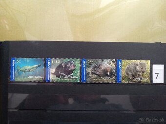 Poštové známky č.469 - OCEÁNIA - 20 sérií - 5