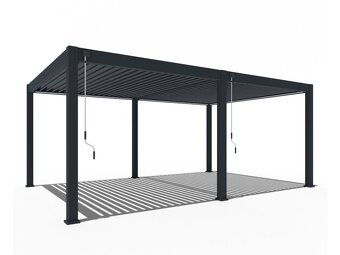 Bioklimatická hliníková Pergola 6x3 m - 5