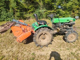 Kubota b 7000 4/4 + rotavátor - 5