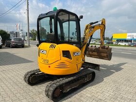 Minibager minirypadlo JCB 8025 ZTS, 3 lizice, rychloupinak - 5